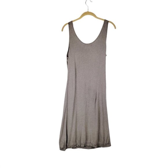 Casch Gro Abrahamsson Dress Neutral Beige Sleeveless Micro Modal Womens Size XL - Picture 2 of 7
